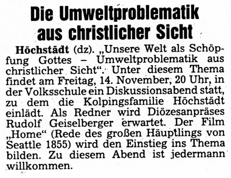Bericht aus der DZ